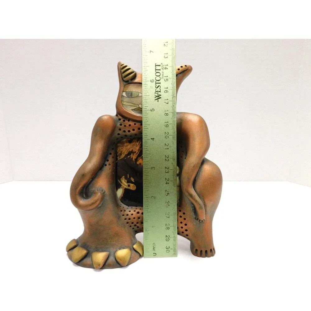 Vintage Kimberly Wilcot 95 Sculptured Cat Picture Frame DW344